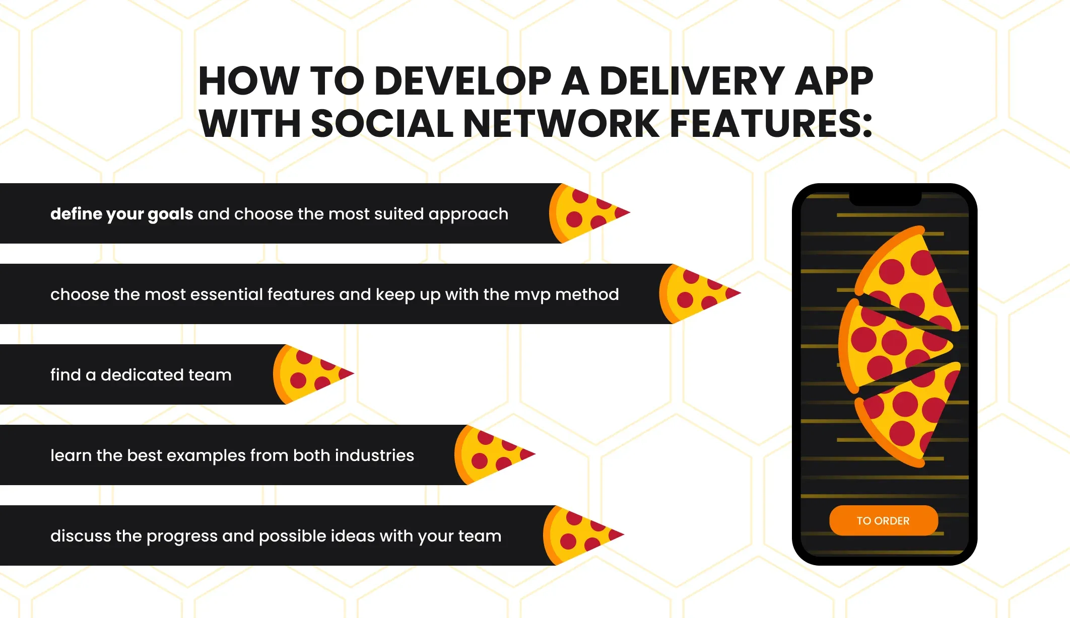 how to implement social media features in delivery apps