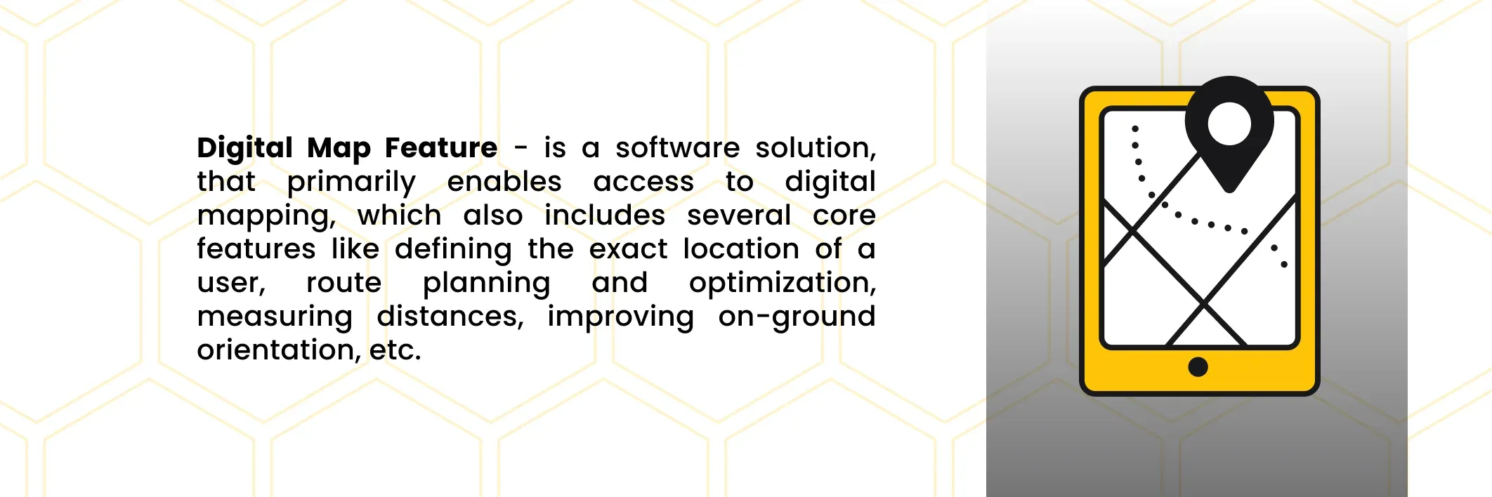 digital map application explained