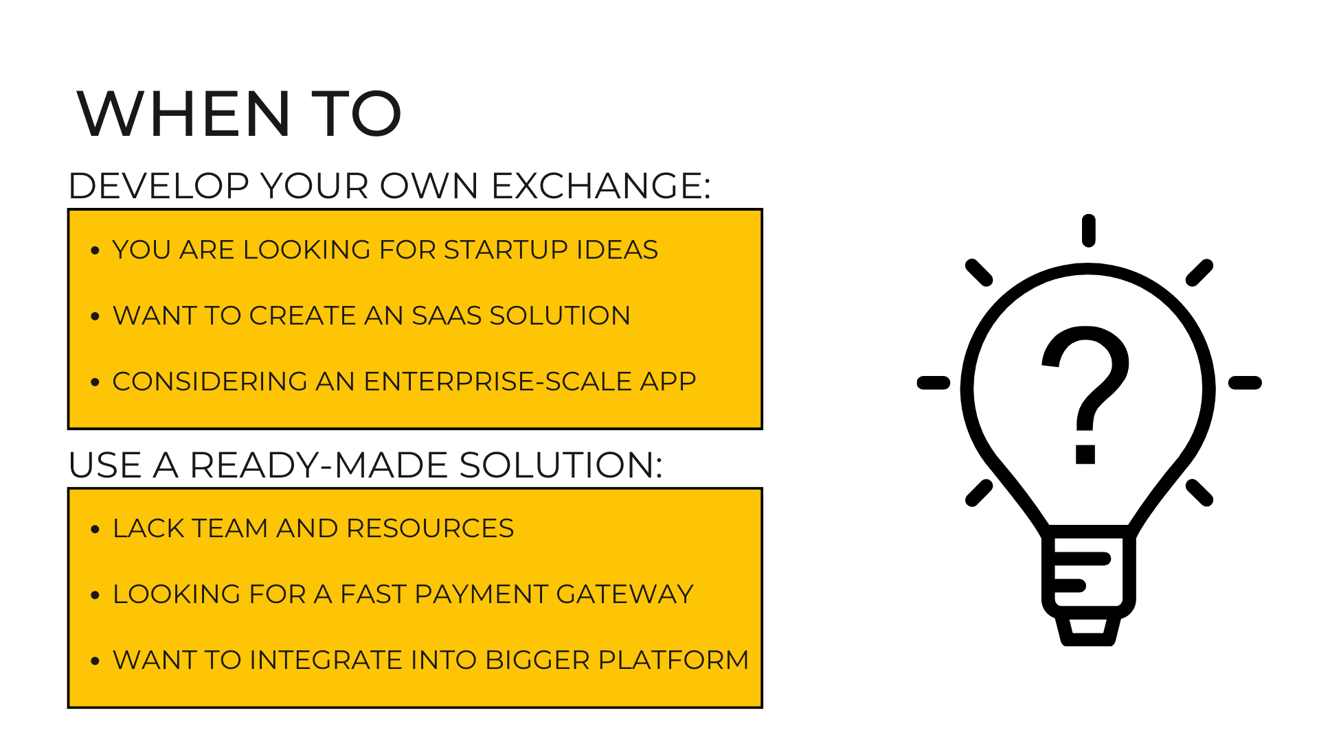 when to develop or integrate crypto